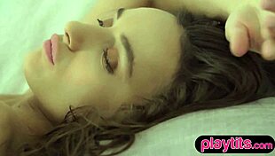 why is this big boobs petite ukrainian babe stripping to show her bubble butt?