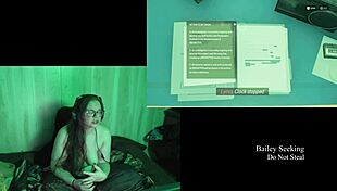 A Brunette With Long Hair And Glasses Enjoys Naked Time At The Lake House In Part 4.