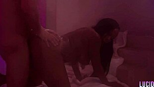 Lucidflix Damned With August Skye Interracial Big Black Cock Deepthroat Riding Tits Fucking Doggystyle Bent Over