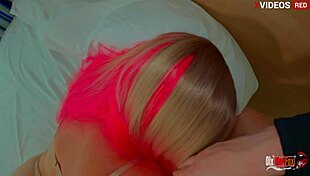 beautiful milf stepmom with juicy ass and swollen pussy gets pounded by huge long dick stepson in tight wet action.