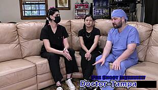 Dr Tampa - Bratty Orphans Cheerleading Physical with Mya