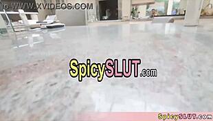 blonde milf fucks stepson secretly