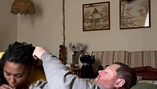 Homemade Amateur Ebony Wants To Suck Dick In Bedroom