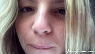 Watch This Skinny Blonde Teen Masturbate at Home?