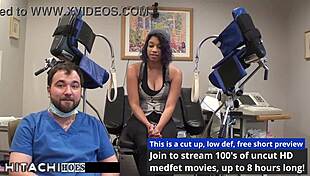 Human Guinea Pig Gets More Mandatory Hitachi Orgasms From Doctor-Tampa - Phoenix Rose Latina Vibrator Spreading Hospital Florida Backstage