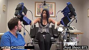 Human Guinea Pig Gets More Mandatory Hitachi Orgasms From Doctor-Tampa - Phoenix Rose Latina Vibrator Spreading Hospital Florida Backstage