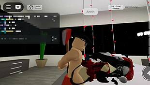 foda natalina com duas mães no brookhaven