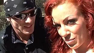 Redhead Milf Shannon Kelly Riding And Sucking Big Cock With Facial Assfucking