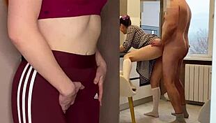 Busty Stepmom Caught Me Having Sex And Fucked Me For It Russian Amateur