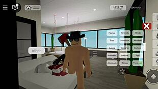 foda natalina com duas mães no brookhaven