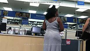 Candid Stacked Black Woman With Basketball Booty Evokes Deep Emotions