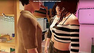 in ashley's room, vickie and rachael have tattooed sex