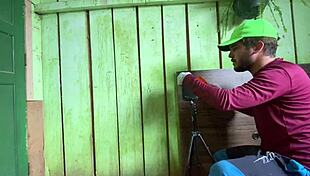 Caught with employee in scandal