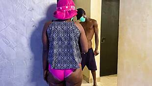 Sexy Ebony Fucks Step Brother!