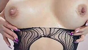 polla en el coño y boca de hermosa tetona gimiendo delicioso en cuatro con enorme polla gruesa 😍