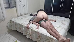 Married Woman Welcomes Electrician For Home Service.