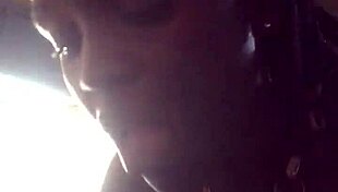 Join a black African lady for an intriguing meal