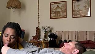 Homemade Amateur Ebony Wants To Suck Dick In Bedroom