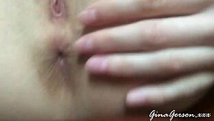 Watch This Skinny Blonde Teen Masturbate at Home?