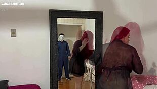 i watch michael myers dominatin camila gaucha's ass in this halloween parody