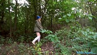 Lost Dog Leads To Hot Outdoors Sex!