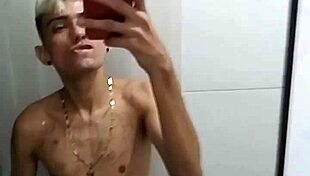 i'm jerking off in the bathroom after soccer