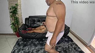 Young Gabriela Santos Explores First Videos with Monster Cock