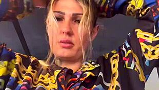 Training In Gym Facing Copacabana Beach In Transparent Bikini, Guys Stare At Wet Pussies.