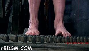 gagged and bound babe craves wild cunt pleasuring