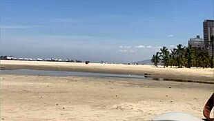 hey babe, check out this casada flashing her bikini stuffed tight at the beach!