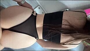 i cum in this beautiful black-haired student