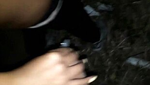 Ebony with big ass takes monster cock in anal, part 2.