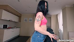 Alice wu has rough first sex with step mom.