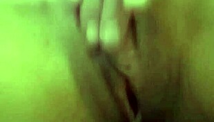 Skinny Whore Masturbates to Orgasm!