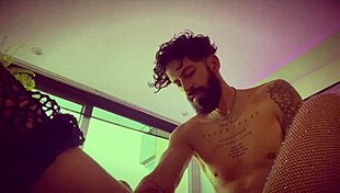 I captured intense sex with a stunning latina ballerina on tape