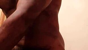 bbc worship with muscular bodybuilder