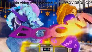 Toca toca twerking with teen ass and pussy