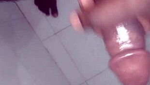 Play With My Huge Dick While Wife Is Away!