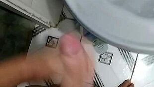 i'm jerking off in the bathroom after soccer