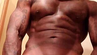 bbc worship with muscular bodybuilder