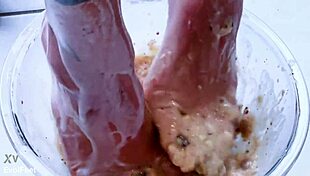 I’m Craving to Have My Messy Soles Licked Clean