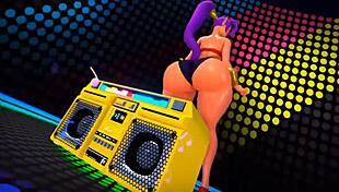 Toca toca twerking with teen ass and pussy