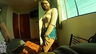 Acabo de llegar a peru y necesito el trabajo with blowjob interview.