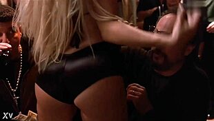 Gina Lynn rips clothes and strips big tits