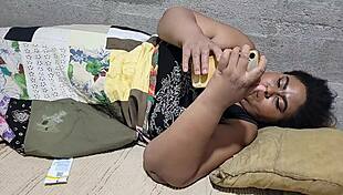 this futanari stepmom hermaphrodite takes a huge cock and cums hard