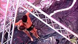 cute chick gets her tight asshole stretched in doggystyle