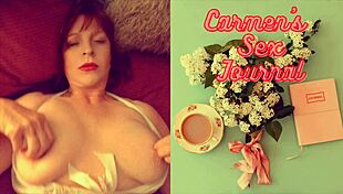 Granny carmen's christmas in july with santa