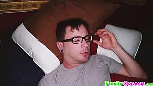 Bree Mitchells Caught Masturbating! Sucks Cock in Kinky Fun