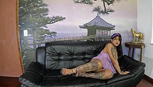 Luizza Saito Gets Naughty In Mansion For First Film Photoshoot