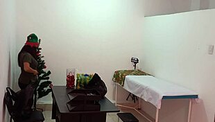 Caught the Nurse Flashing Super Sexy!